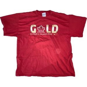 2010 Gold Olympic Nike T-Shirt